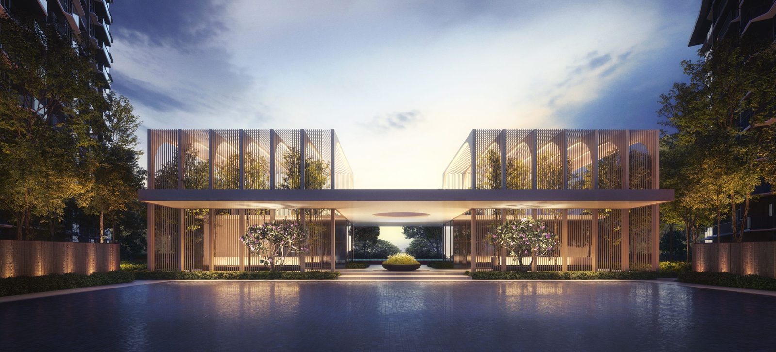 Loyang Valley Residences luxury living concept — condominium lounge interior